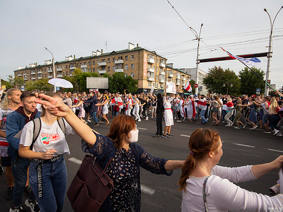 В Бресте накануне началось рассмотрение уголовного дела о «протестном хороводе»
